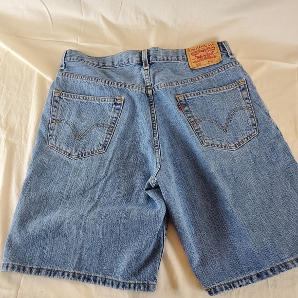 Mens 550 Levi Jean Shorts Size 36 - Picture 5 of 5